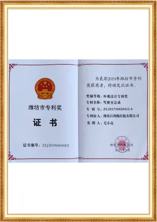 Weifang Patent Award