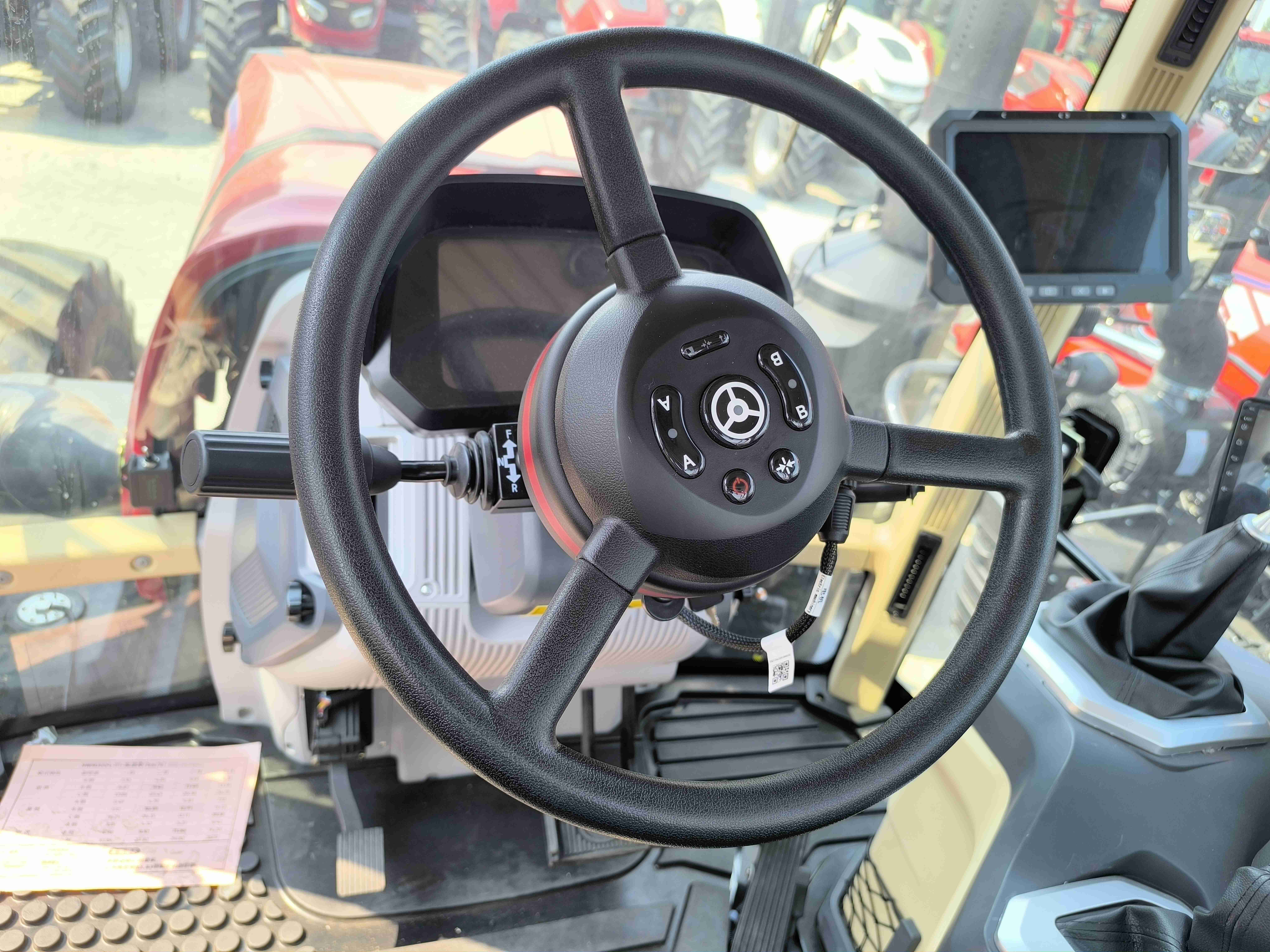 GPS Steering wheel